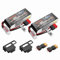 ZYGY 2PCS 2S 7.4V 25C 3000mah Batterie mit T Stecker für MJX H16E H16P H16PL H16BM H16DR H16GT 14301 JC16EP M161 RC Funkgesteuerte Auto Upgrade Batterie