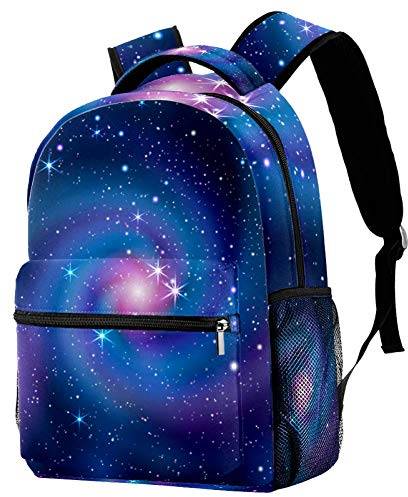 IUBBKI Duffle-Rucksack, Universum, Galaxien, geheimnisvoller Schulrucksack, große Kapazität, lässiger Rucksack, leicht, wasserdicht, Rucksack für Teenager, Mädchen, Jungen, Siehe Abbildung, One size