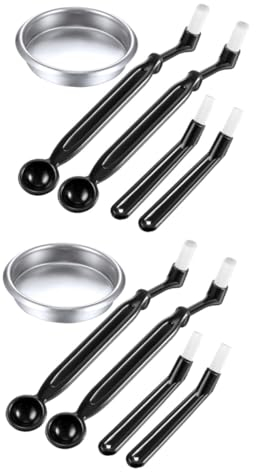 HOMSFOU 10 Pcs Coffee Machine Cleaning Brush Coffee Maker Cleaner Expresso Coffee Steam Wand Espresso Accessories Kit Coffee Grinder Cleaner Coffee Brush Cup Brush Plastic Concentrate