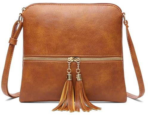 SENDEFN Umhängetasche Damen Crossbody Bag Damen Handtasche Klein Handytasche zum Umhängen für Frauen mit Verstellbar Schultergurt