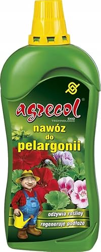 Agrecol Mineralischer Dünger für Geranien 750 ml, natürliches Pflanzenschutzmittel, flüssiger Pflanzenschutz und -pflege