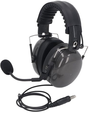 Noise Cancelling Two Way Radio Headphones, Military Hunting Headphones with Two Way Design, K Connector, for RT22 RT21 RT68, BF F8HP UV 5R UV 82H