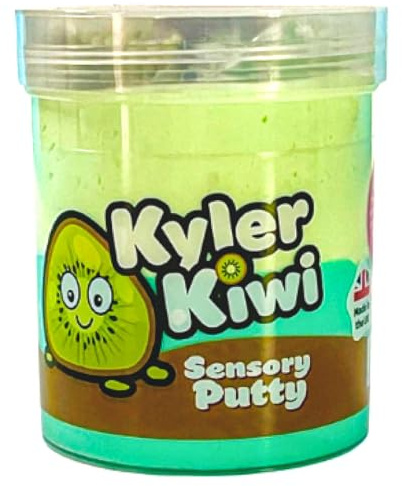 Putty Pals Collection - Kyler Kiwi - Slime Party Sensory Putty Creative Activity -Educational Stress Relief Toys for Girls Boys Kids- Best Toys Gifts