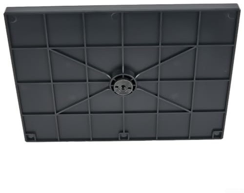 Gdfnmogo Projectors Tray,Tripod Stand Sound Card Projectors Tray Platform Holder,25X18cm Black Tray With 1/4in Screw Adapter