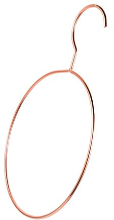 Cabilock Runder Krawattenhalter Aus Edelstahl Gürtel Und Schalhalter Für Zuhause Bruchfestes Für Schrank Und Garderobe