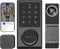Wireless Video Doorbell w/Smart Lock Set - Incl. Chime, Dual Cameras, 5MP 3K QHD, 2'' Screen & 32GB eMMC, Motion Detection & Real-time Alert, 2-Way Audio, Door Bell and Keyless Entry Front Door Lock