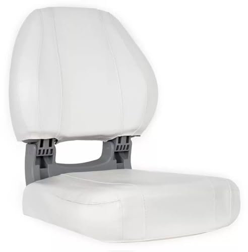 Oceansouth Sirocco Bootssitz, zusammenklappbar, Weiß