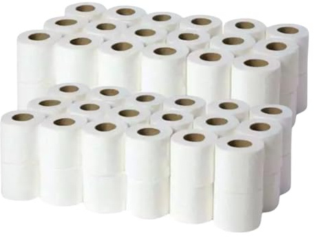 72 Jumbo Toilet Rolls 2 PLY