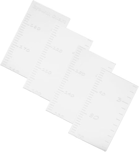 SOLUSTRE Selbstklebende Höhenaufkleber für Junge Mädchen zur Wand Wachstumsaufkleber aus Acryl Größenmesslatte für Hause