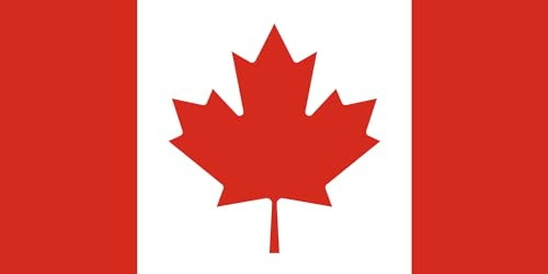 2 x Aufkleber Kanada Canada 12 x 8 cm Sticker (Doppelpack!) Carsticker Autoaufkleber Flagge Fahne