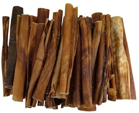 Premium Dried Venison Skin Dog Chew Treat by Britten and James (500g) | Natural, Long-lasting, Low Calorie, Teeth Cleaning, Grain Free Dog Treat