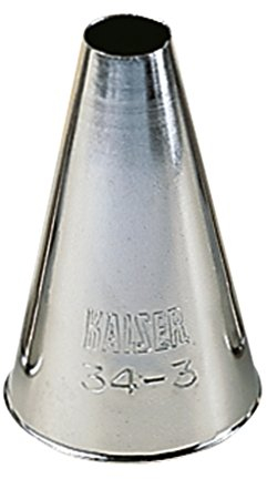 ORIGINAL KAISER Douille à Douille en Acier Inoxydable Anti-Rouille sans Plis et Bords Argenté 11 mm