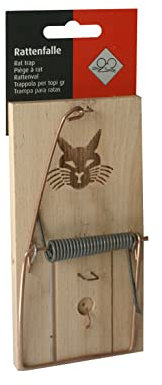 Rattenfalle Luna im SB-Pack, mit Holzauslöser