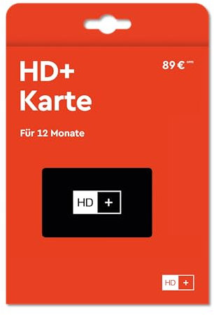Unbekannt HD+ - Módulo de televisión de pago (12 meses), negro