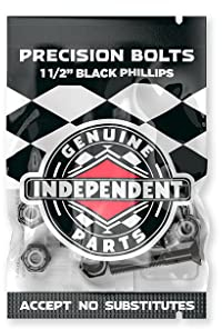 Independent Phillips 1.5inch Skateboard Bolt One Size Black