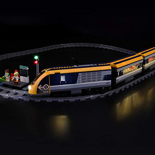 LIGHTAILING Licht-Set Für (City Personenzug) Modell - LED Licht-Set Kompatibel Mit Lego 60197(Modell Nicht Enthalten)