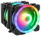 GELID SOLUTIONS Glacier Black RGB. Twin Tower con 6 Power Heatpipes. 2 Ventiladores ARGB PWM de 120mm. TPD 220W y Más. Barra de Protección AM4. Negro