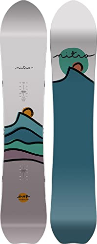 Nitro Snowboards Damen Drop BRD ´23, Allmountainboard, Directional, Cam-Out Camber, All-Terrain