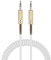 Aiivioll kompatibel mit Marshall Bluetooth-Lautsprecher, Audio-Audiokabel, Auto, 3,5 mm AUX-Computerkabel für Major1/2/3, STOCKWELL1/2, Stanmore1/2, Woburn1/2, Weiß