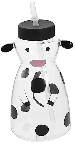 DECHOUS taza de agua de vidrio taza de bebida de vidrio taza de jugo vaso de cristal botella de cristal cantimplora infantil portátil taza de leche botella de jugo niño taza de café