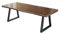 Computertisch Schreibtisch Bürotisch Massivholz Computer Schreibtisch Mit Metall Beine Home-Office Schreibtisch Desktop Dicke Von 5cm Konferenz Tisch Schreibtisch PC-Tisch Officetisch(160x70x75cm)