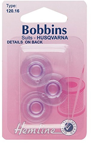 Hemline Plastic Bobbin Husqvarna and Viking H120.16