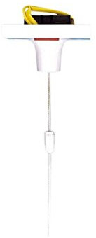 MK Ceiling Accessories 3164 WHI 45A Double Pole Ceiling Switch