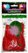 15 LED leuchtende Luftballons - freie Farbwahl - schöne Ballons für die Party, Geburtstag, Hochzeit, Festival (Rot)
