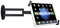 Security Wall Mount – CTA Articulating Arm Tablet Holder with 360-Degree Rotation for iPad 10th Gen 10.9-inch - iPad 7th/8th/9th Gen 10.2-inch - iPad Pro 12.9-inch & 7-13 Tablets - Black (PAD-ASWM)