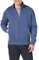 Amazon Essentials Men's Full-Zip Fleece Mock Neck Sweatshirt, Blue Heather, L