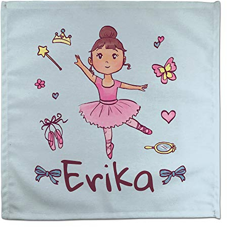 Servietten Kinder mit Namen/Schuljahr. Schulanfang Geschenk. Etliche Motiven. Pinken Ballerina