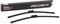 RIDEX Escobilla Limpiaparabrisas Juego de 2 Escobillas con spoiler Delante | Tipo de escobilla: Sin marco | Longitud 1: 530mm | Longitud 2: 530mm 298W0066