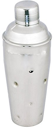 Kosma Cocktail Shaker Stainless Steel | Cocktail Mixer with Jigger Cap | Mocktail Shaker Matte Finish Dimple Effect - 750 ml