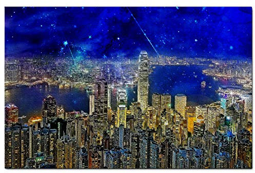 China Hong Kong Victoria Peak Jigsaw Puzzle for Adults 1000 Piece Wooden Travel Gift Souvenir