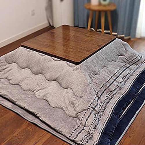 Kotatsu Heiztisch Japanischer Ofentisch Kotatsu Tisch Niedriger Tisch Mit Erkerfenster Heiztisch+Steppdecke+Teppich+Heizung