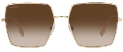 Burberry Damen 0BE3133 Sonnenbrille, gold, 58