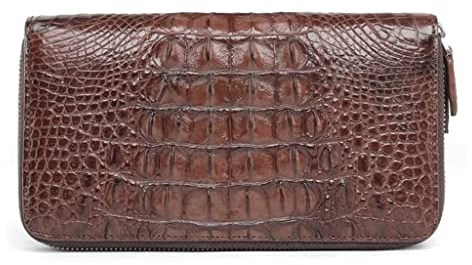 LIOONS Portemonnaie Leder Geldbörse Casual Vintage Große Kapazität Münzen Tasche Lange Kreditkarteninhaber Unisex Geldbörsen Geldbörse
