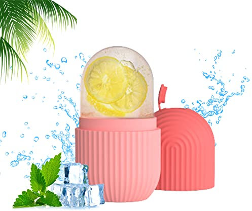 RoseFlower Gesichts Ice Roller, Eisroller für Gesicht, Augen, Eisform für das Gesicht Entfernen Sie Effektiv Schwellungen, Reduzieren Sie Poren, Reparieren Sie Sonnenbrand – Auslaufsicher #9