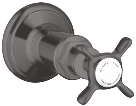 hansgrohe AXOR Montreux Abstellventil Unterputz, 16871340, Farbe: Brushed Black Chrome