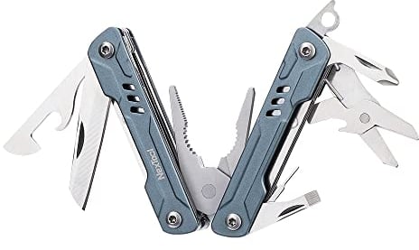 NexTool Multitool, Mini Sailor MultiTools 11 in 1, Multi-Tool with Can/Bottle Opener, Scissors, Screwdriver, Camping Accessories, Gifts for Dad
