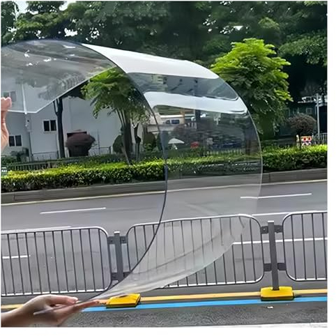 LVLDAWA Plaques De Toiture en Polycarbonate, extérieur Transparents Et Étanches Panneaux D'endurance PC Résistance aux Chocs Couverture D'auvent de Toits Pergola