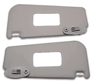 Visiera Parasole Per Auto Alette parasole auto Per Fiat Per Linea Per Punto 2007-2015 Sinistra Destra Set da 2 pezzi Visiera parasole con specchio per il trucco 735445868-735557190