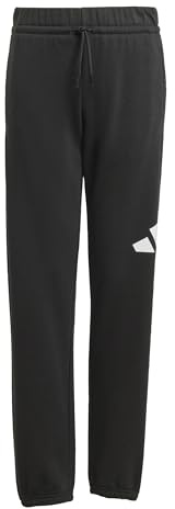 adidas Unisex Kinder Essentials Big Logo Pants, Black/White, 7-8 Years