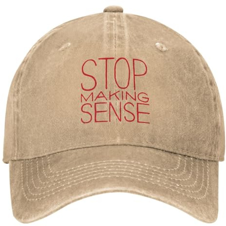 Unisex Stop Making Sense Baseballkappe Talking Heads Männer Erwachsene Sonnenblenden Hip Hop Papa Hüte Sommer Streetwear Kpop Rock Snapback Cap