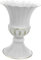 ANDRESLAD Tischdeko Retro- Schmiedeeisen Blumenbank Hochzeitsdekoration Blumentöpfe Flowerpot Metall Vase Blumenhalter Hochzeitsblumentopf Vintage Pflanzentopf Weiß