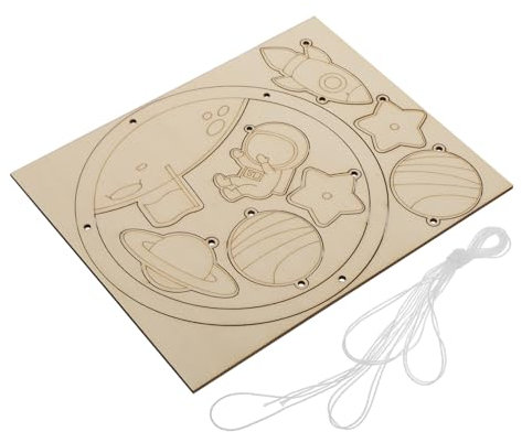 HOLIDYOYO 1stück DIY Holz Dreamcatcher Windspiel Kreatives Unvollendetes Wanddekor Für Schlafzimmer Und Kinderzimmer Handgemachte Holzverzierung Zur Individuellen Gestaltung