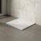 Aquariss SMC Receveur de douche rectangulaire antidérapant pour cabine de douche Blanc 1100 x 900 mm