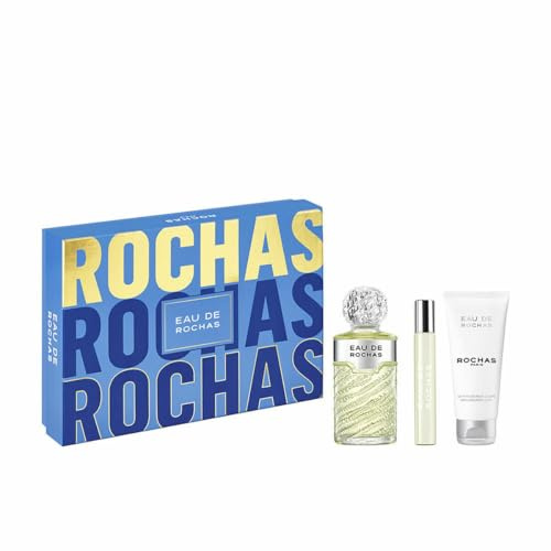 Set de Perfume Mujer Rochas EDT 3 Piezas - Marca: Rochas - EAN: 3386460146777