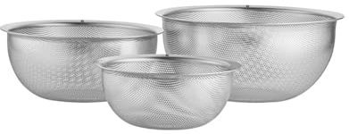 ZWILLING PREP Lot de 3 passoires en acier inoxydable 18/10