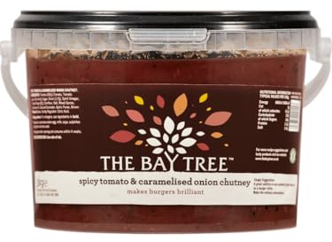The Bay Tree - Spicy Tomato & Onion Chutney - 3kg - (Pack of 4)